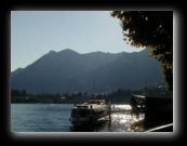 Il centro di Lecco, lago con il caratteristico battello