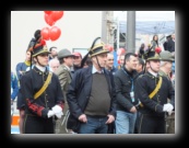 Il sindaco Pisapia spara un colpo di cannone a salve per dare il via alla Stramilano 2012 - Foto di Luca Cambré