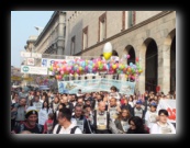 Associazione Amici di Samuel  Bergamo alla Stramilano 2012 - Foto di Luca Cambré